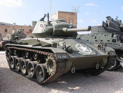 Американский лёгкий танк M24 Chaffee