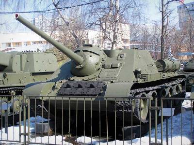 Советская самоходно-артиллерийская установка класса истребители танков СУ-85