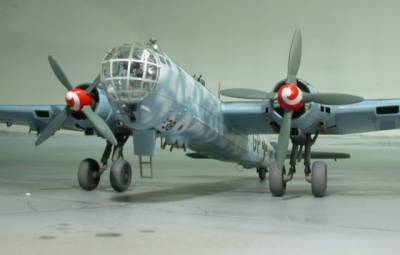 Немецкий тяжёлый бомбардировщик Heinkel He.177