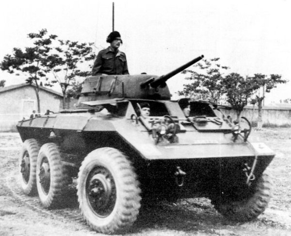 Light Armored Car M8 Greyhound
